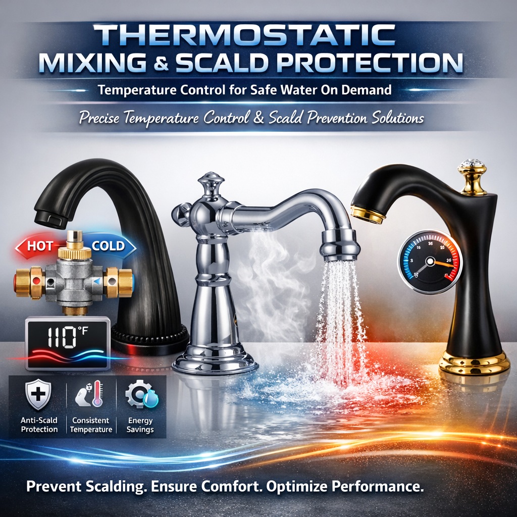 Architectural design touchless faucet models